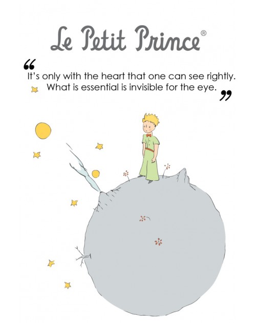 Affiche Le Petit Prince et le Renard (60 x 80cm)