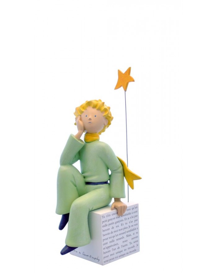 FIGURINE LE PETIT PRINCE 12 CM SOCLE ROND : Enesco France