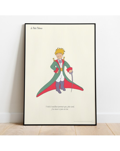 Décoration Murale Moderne DST0033 - Le Petit Prince et le Renard regardent  les étoiles - Tableau Déco pour enfant - Printadeco – Printadeco-SAS