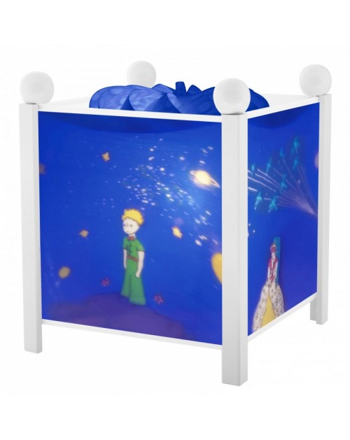 Dancing Music Box Little Prince and the Sheep - Royal blue