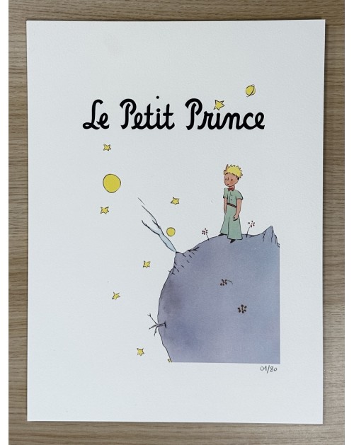 Exclusive The Little Prince 80th Anniversary Lithograph N°1- numbered ...