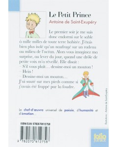 Le Petit Prince (Folio Junior) (French Edition): Antoine de Saint-Exupery:  9782070612758: : Books