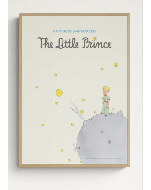 English Coverbook The Little Prince Poster - 1943 St-Exupery (50 x 70cm)