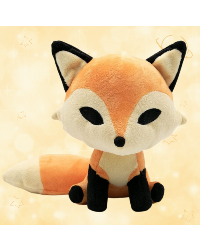 Peluche renard - Dixy - pelucheworld