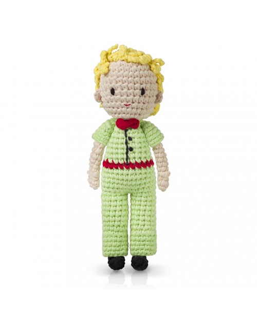 Amigurumi knit The Little Prince doll - 25cm - Handmade