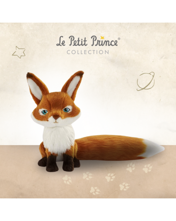 Peluche Renard le Petit Prince (série 2010) - 30cm x ANIMA