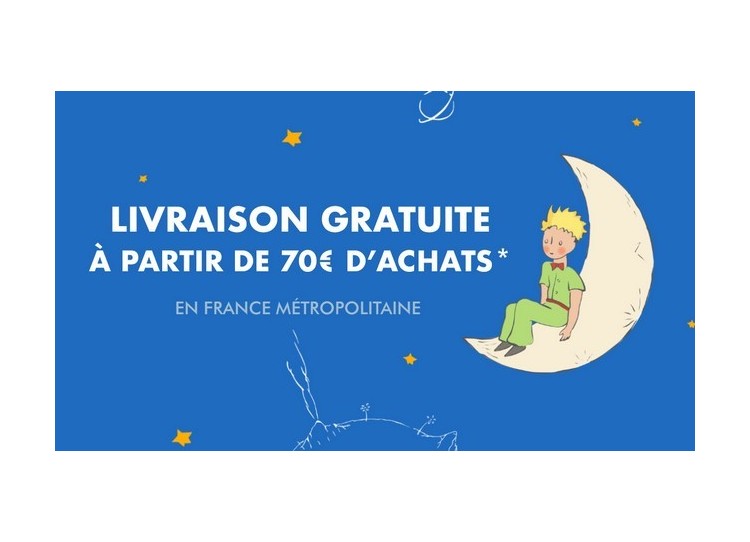 Port Offert en France à partir de 70€ d'achat !